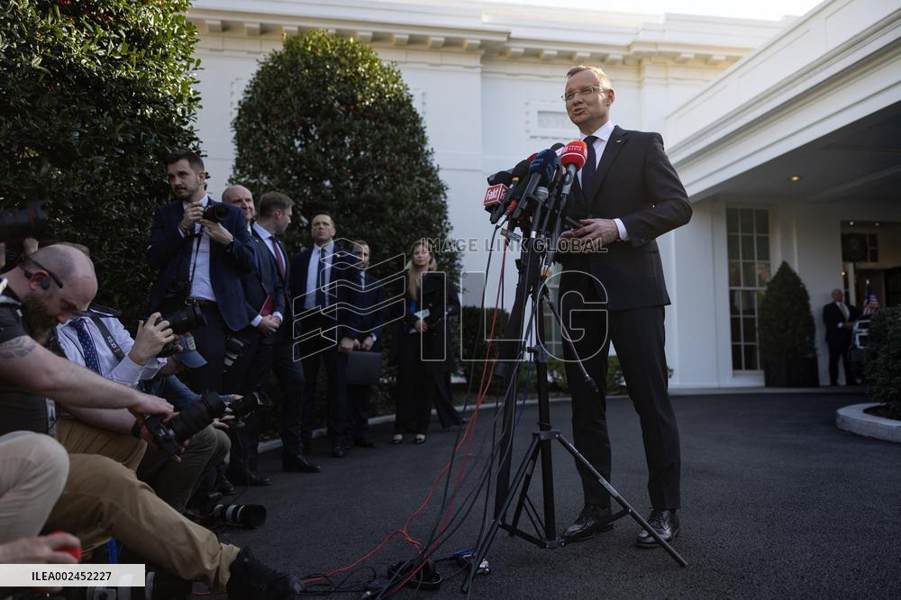 Polish President And PM At The White House - Washington