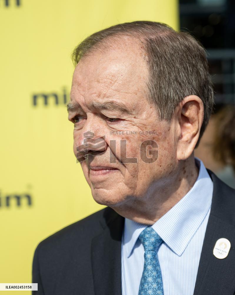 Guillaume Kasbarian Visits The MIPIM Trade Fair - Cannes