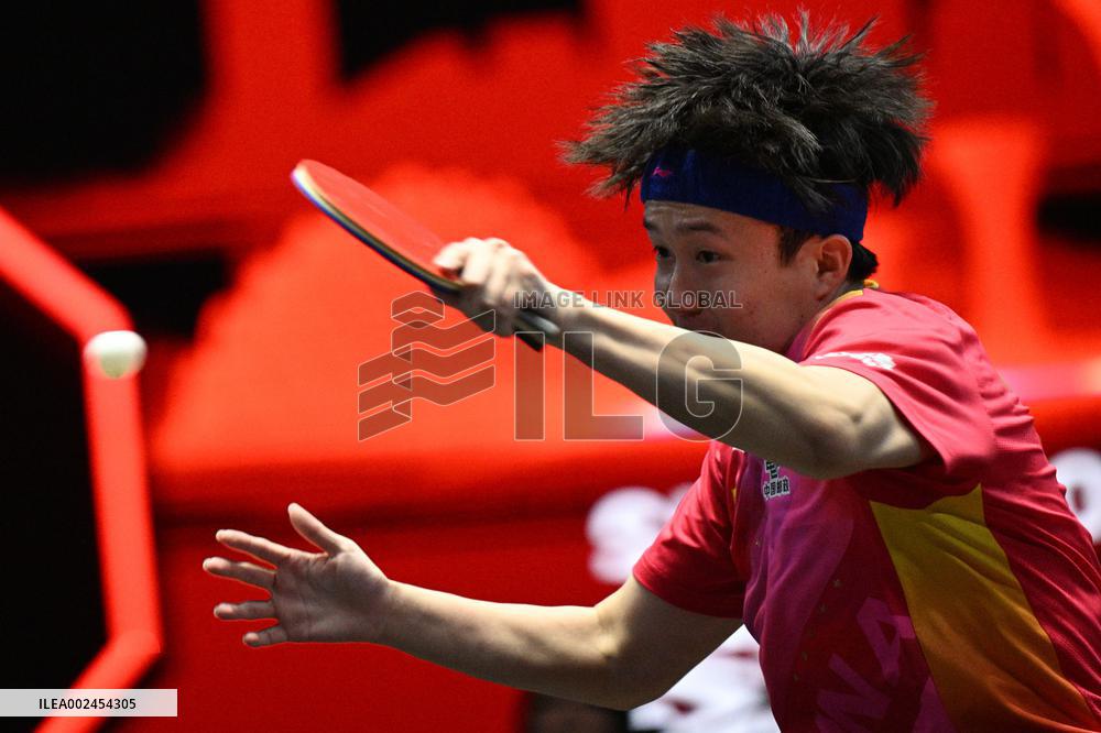 (SP)SINGAPORE-TABLE TENNIS-WTT SINGAPORE SMASH-MEN'S SINGLES