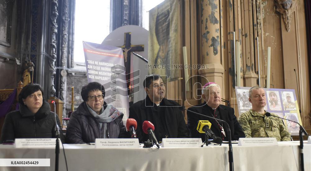 Press conference "50 days until return of St. Nicholas Church to parish " in Kyiv