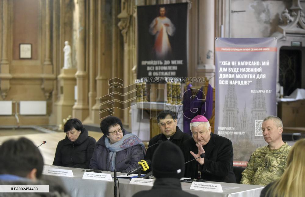 Press conference "50 days until return of St. Nicholas Church to parish " in Kyiv