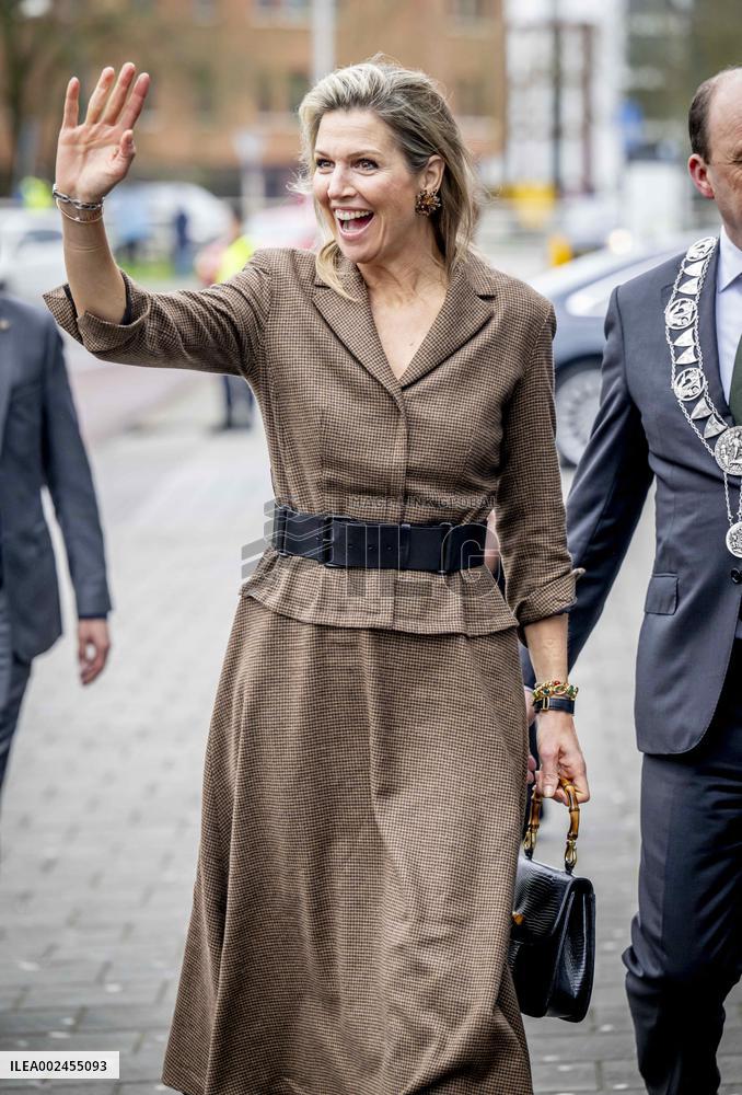 Queen Maxima Visits Students Art Camp - Netherlands