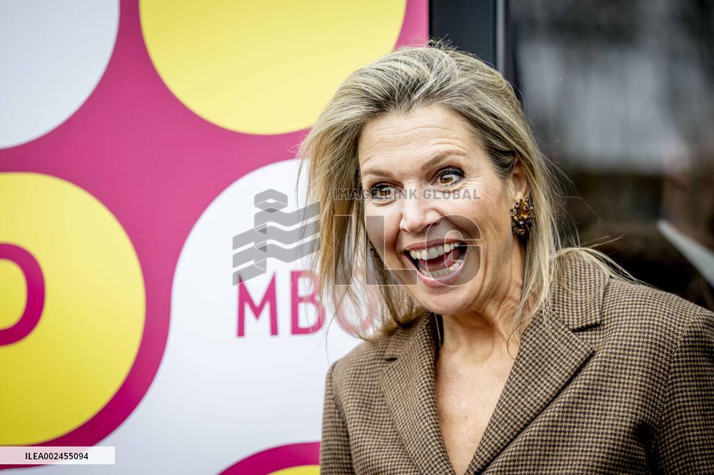 Queen Maxima Visits Students Art Camp - Netherlands