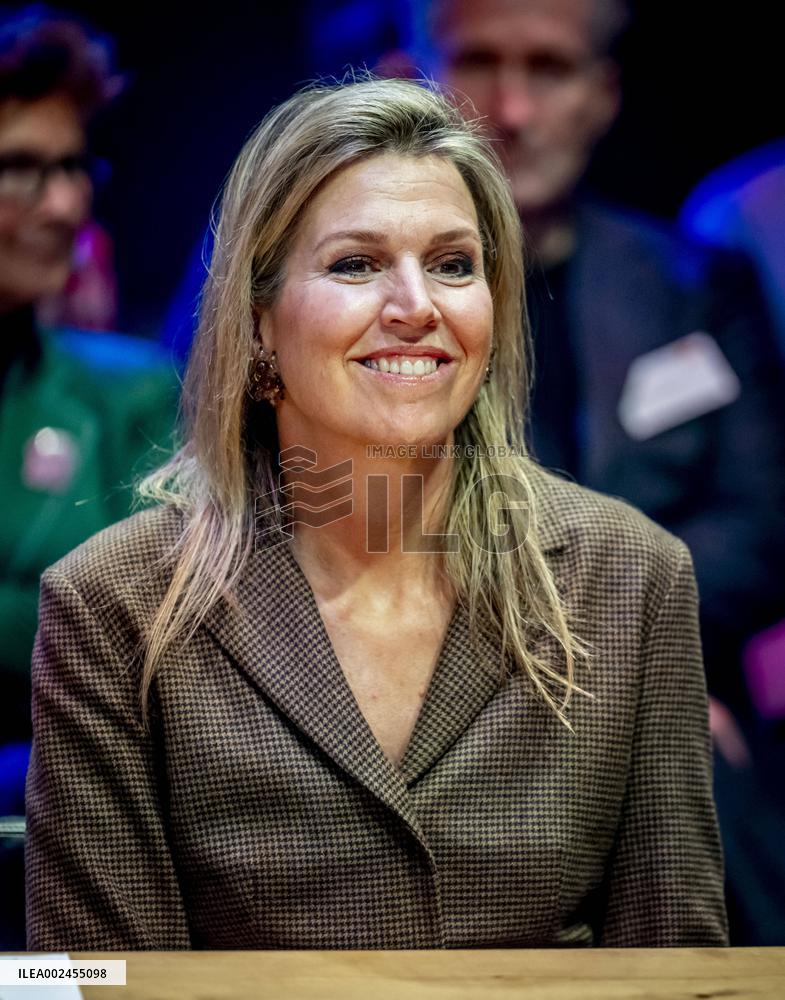 Queen Maxima Visits Students Art Camp - Netherlands