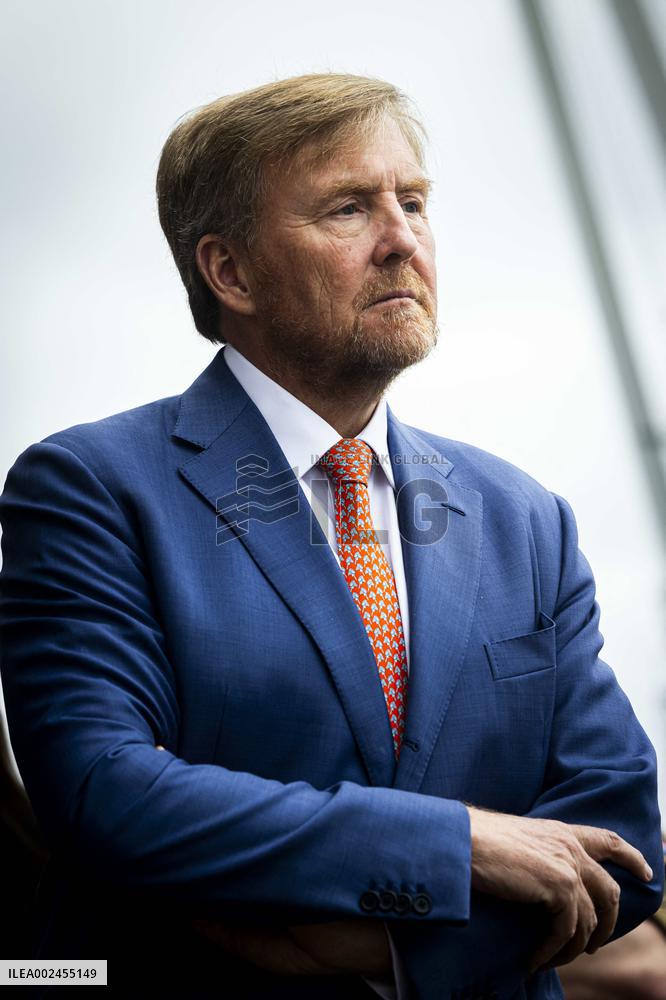 King Willem-Alexander Visits Innovation Hub Mindbase - Rotterdam