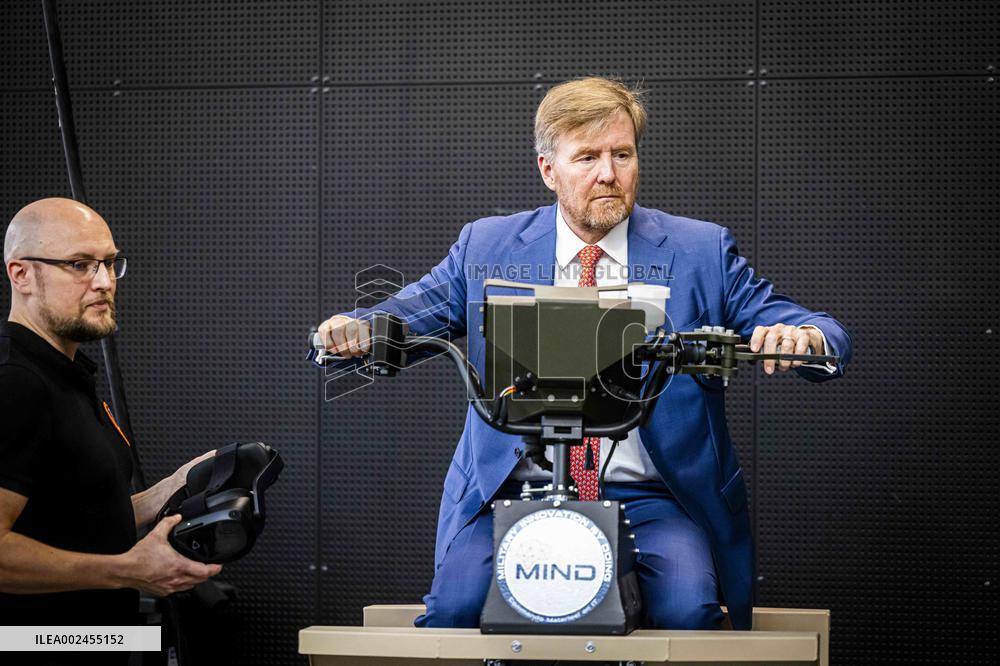 King Willem-Alexander Visits Innovation Hub Mindbase - Rotterdam