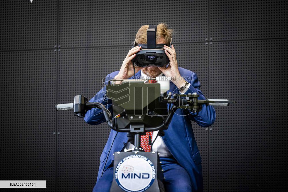King Willem-Alexander Visits Innovation Hub Mindbase - Rotterdam