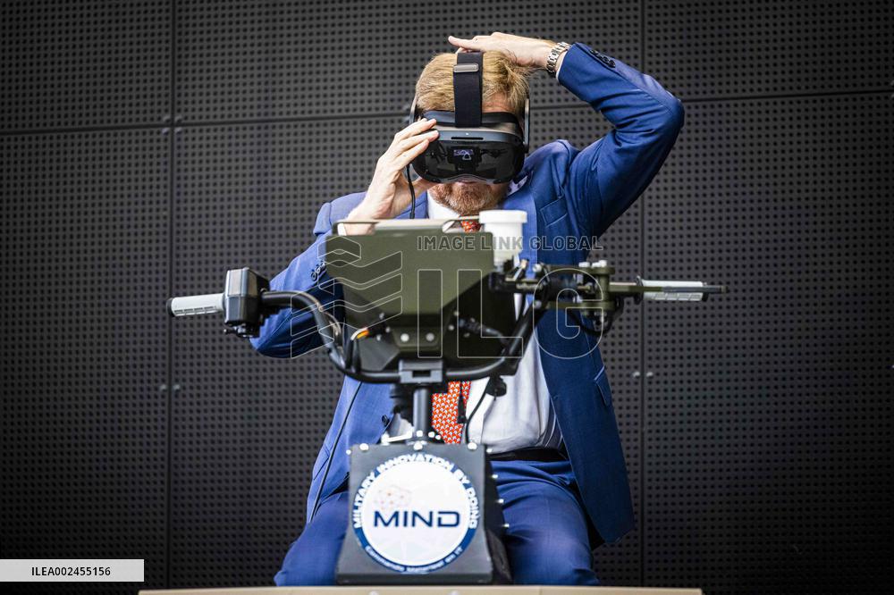 King Willem-Alexander Visits Innovation Hub Mindbase - Rotterdam
