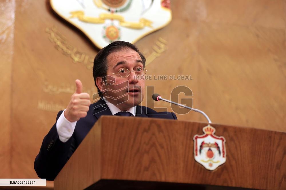 JORDAN-AMMAN-FM-SPAIN-FM-MEETING