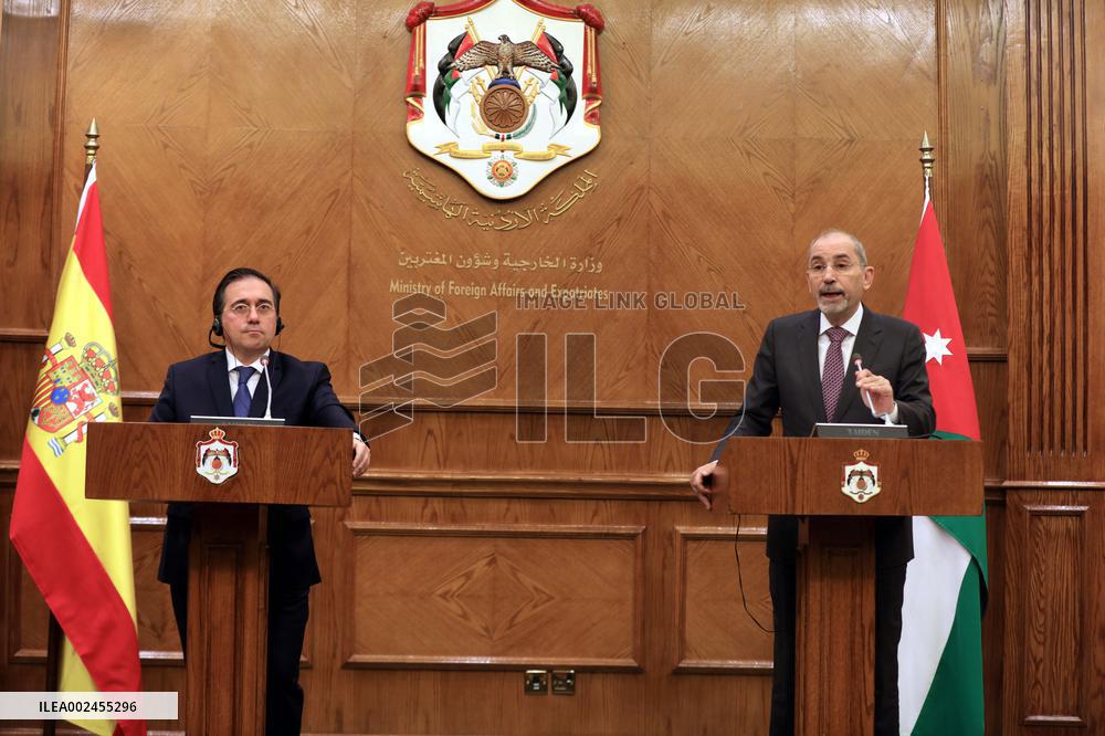 JORDAN-AMMAN-FM-SPAIN-FM-MEETING