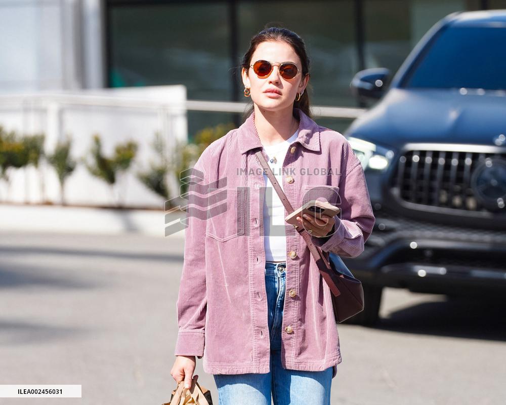 Lucy Hale Out - LA
