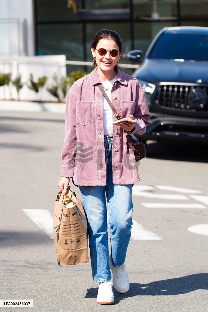 Lucy Hale Out - LA