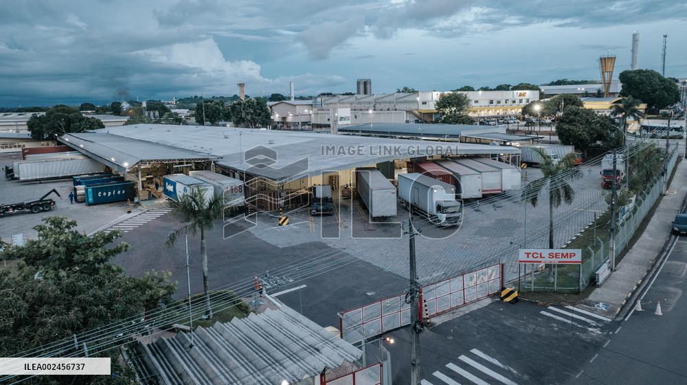 BRAZIL-MANAUS-SEMP TCL-TELEVISION FACTORY