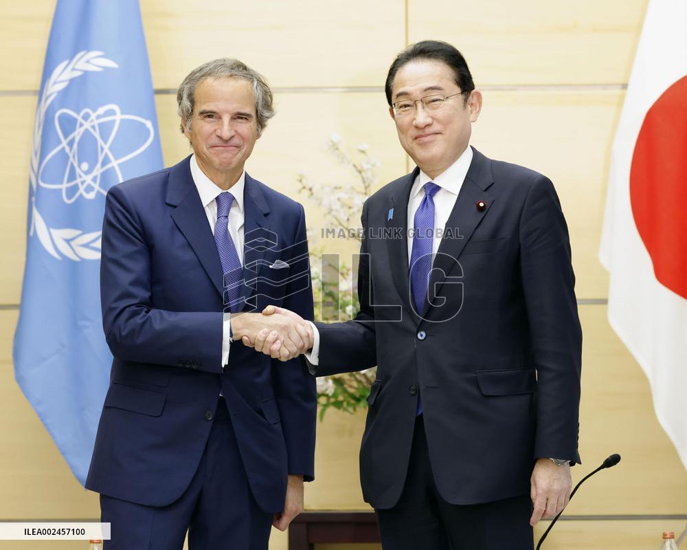 IAEA chief in Japan