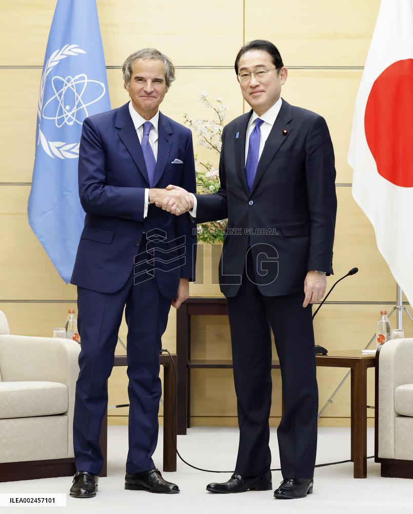 IAEA chief in Japan