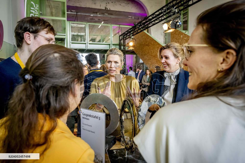 Queen Maxima At National Circular Economy Conference - Netherlands