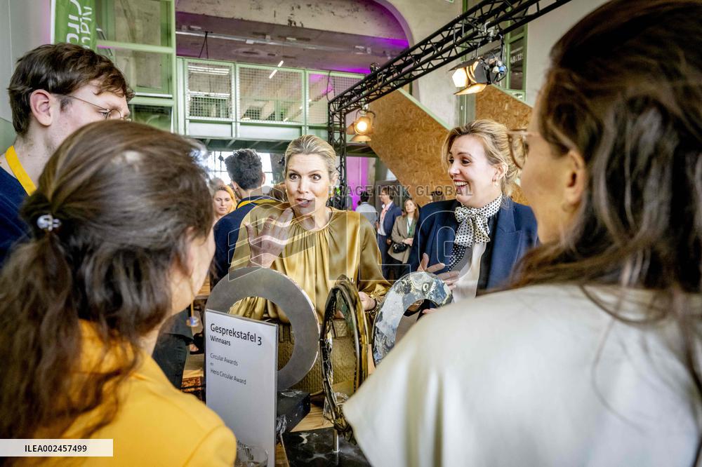 Queen Maxima At National Circular Economy Conference - Netherlands