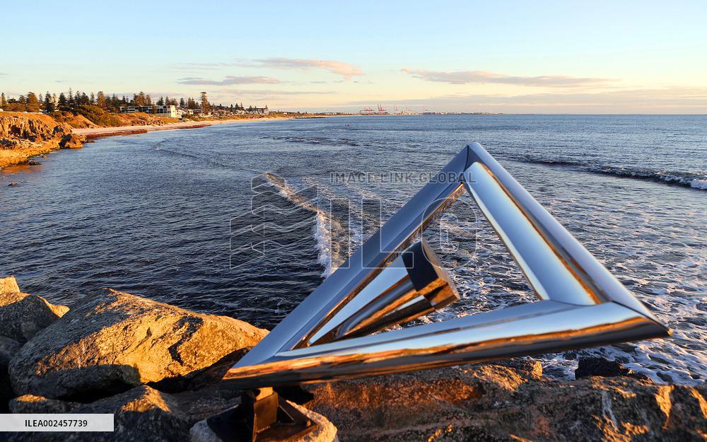 AUSTRALIA-PERTH-COTTESLOE-SCULPTURE BY THE SEA