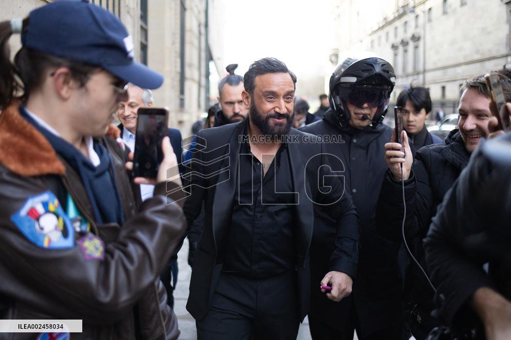 Cyril Hanouna hearing at the National Assembly - Paris