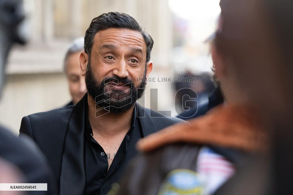 Cyril Hanouna hearing at the National Assembly - Paris