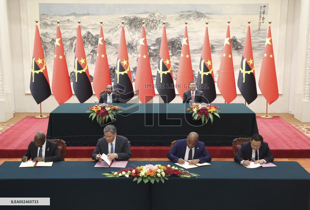 CHINA-BEIJING-XI JINPING-ANGOLA-PRESIDENT-TALKS (CN)