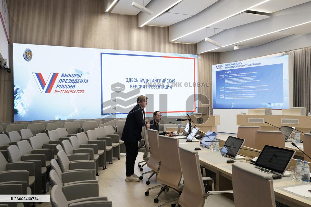 Presidential election in Russia - Moscow