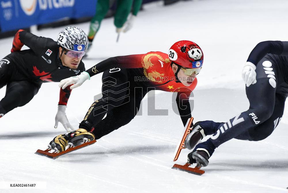 (SP)THE NETHERLANDS-ROTTERDAM-ISU-WORLD SHORT TRACK SPEED SKATING CHAMPIONSHIPS-MEN'S 500M