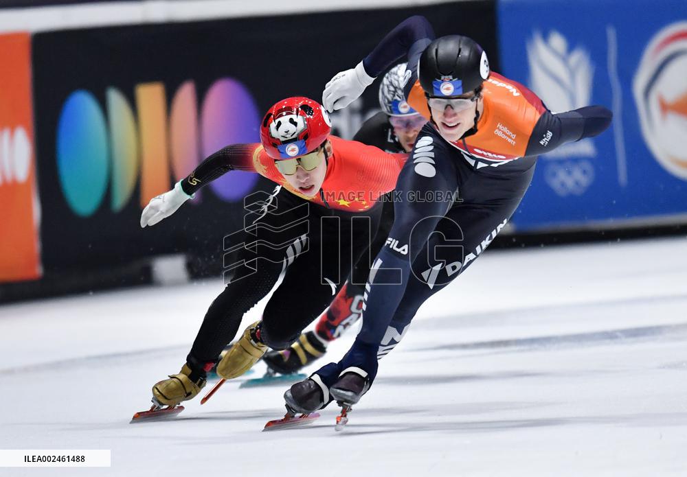 (SP)THE NETHERLANDS-ROTTERDAM-ISU-WORLD SHORT TRACK SPEED SKATING CHAMPIONSHIPS-MEN'S 500M