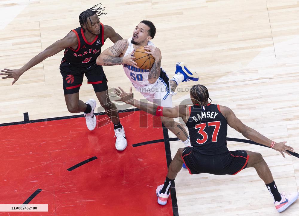 (SP)CANADA-TORONTO-BASKETBALL-NBA-MAGIC VS RAPTORS