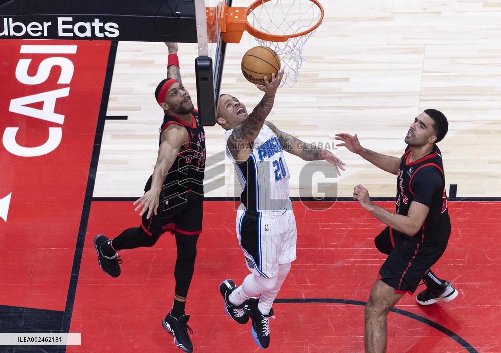 (SP)CANADA-TORONTO-BASKETBALL-NBA-MAGIC VS RAPTORS