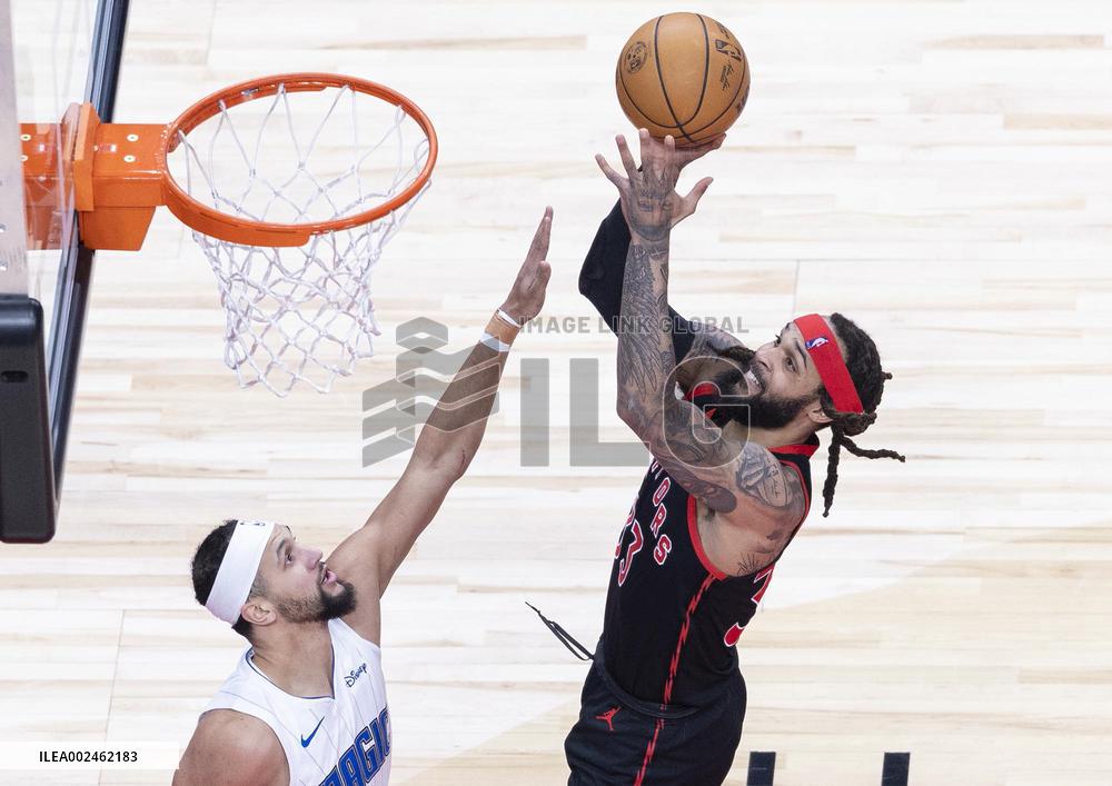 (SP)CANADA-TORONTO-BASKETBALL-NBA-MAGIC VS RAPTORS