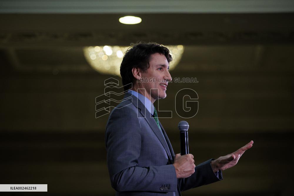 Protest In Front Of Event Hosting Justin Trudeau - Toronto