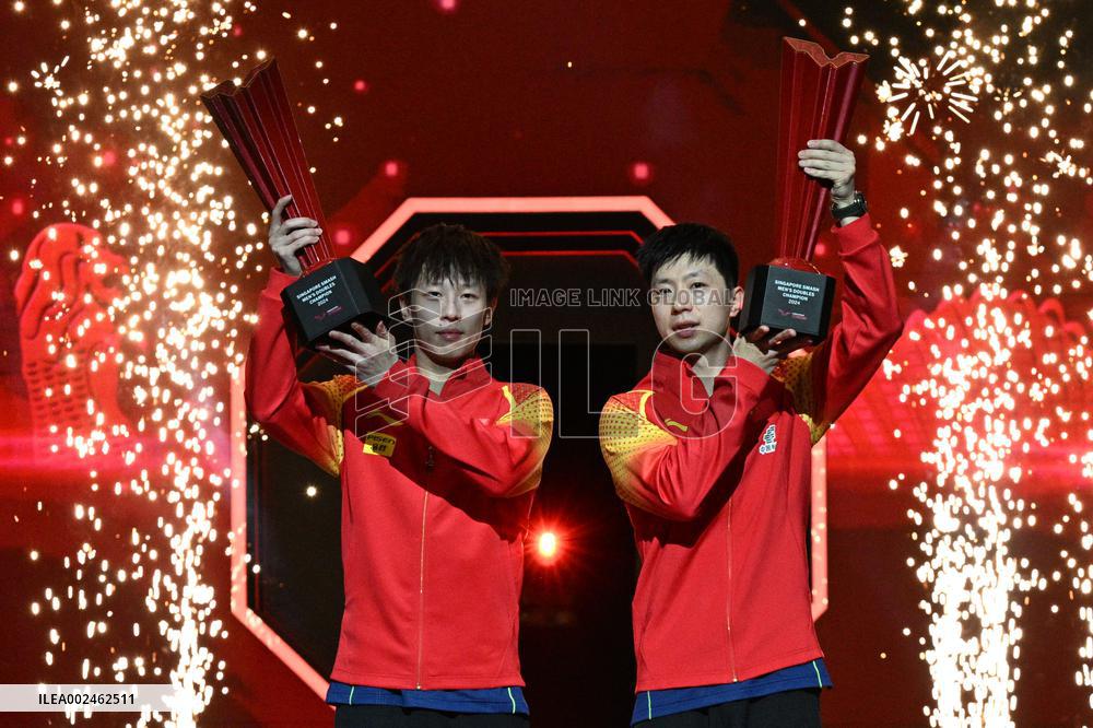 (SP)SINGAPORE-TABLE TENNIS-WTT SINGAPORE SMASH-MEN'S DOUBLES