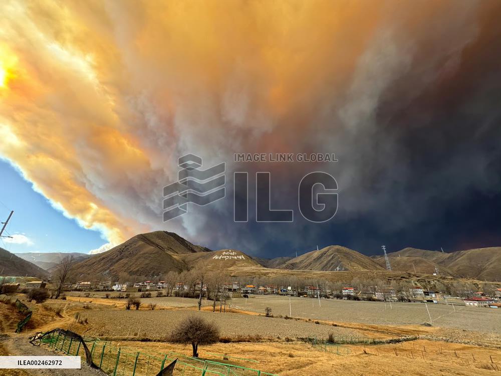 CHINA-SICHUAN-YAJIANG-FOREST FIRE-LEVEL-4 EMERGENCY RESPONSE (CN)