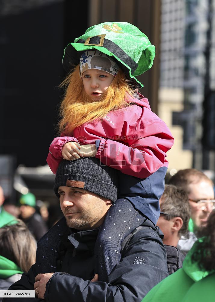 U.S.-CHICAGO-ST. PATRICK'S DAY