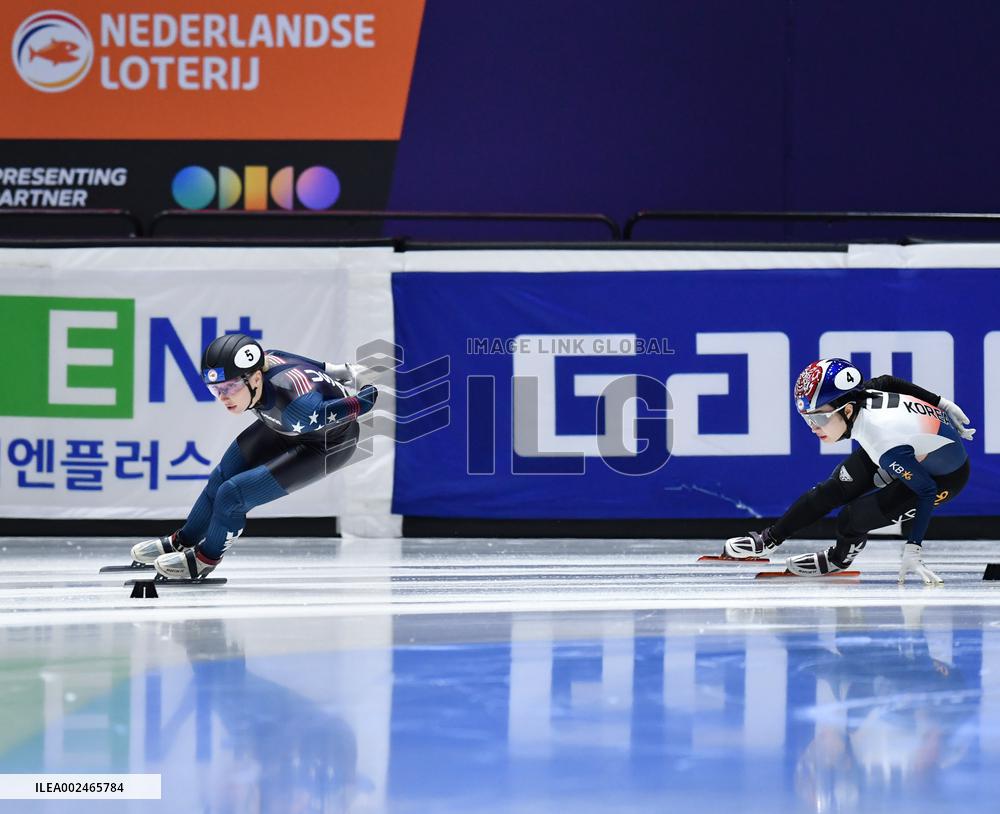 (SP)THE NETHERLANDS-ROTTERDAM-ISU-WORLD SHORT TRACK SPEED SKATING CHAMPIONSHIPS-WOMEN'S 1500M