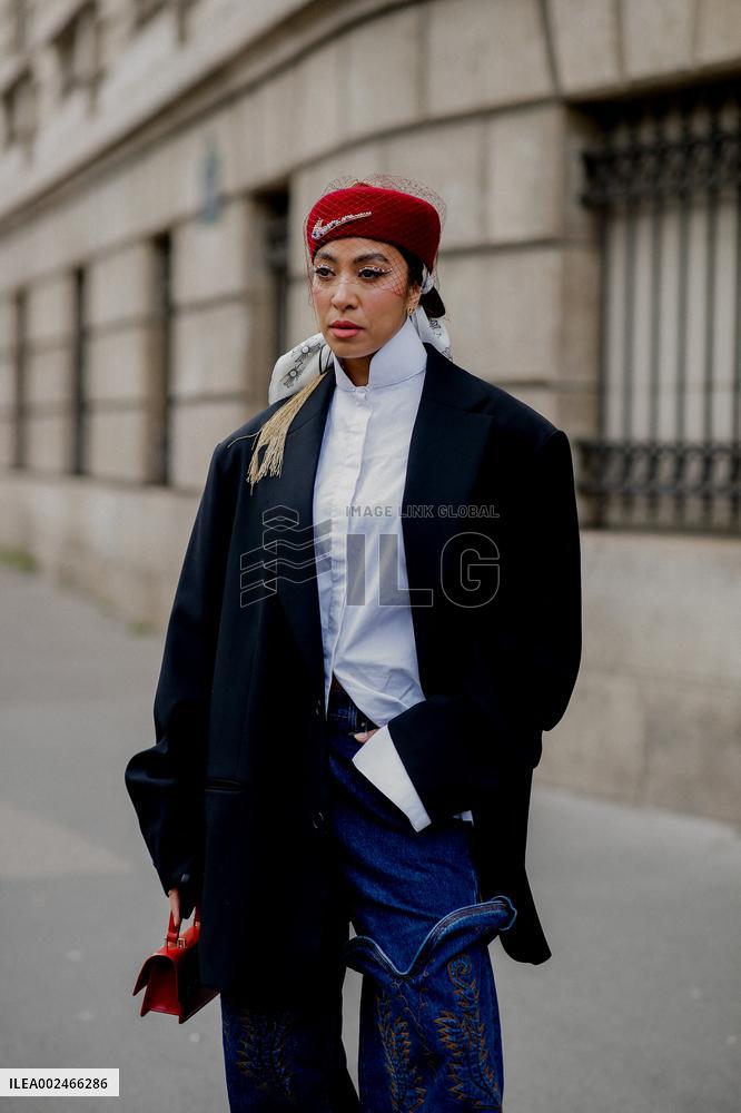 PFW - Miu Miu Street Style