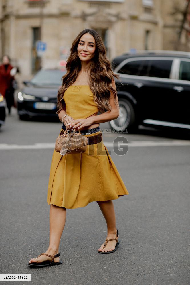 PFW - Miu Miu Street Style
