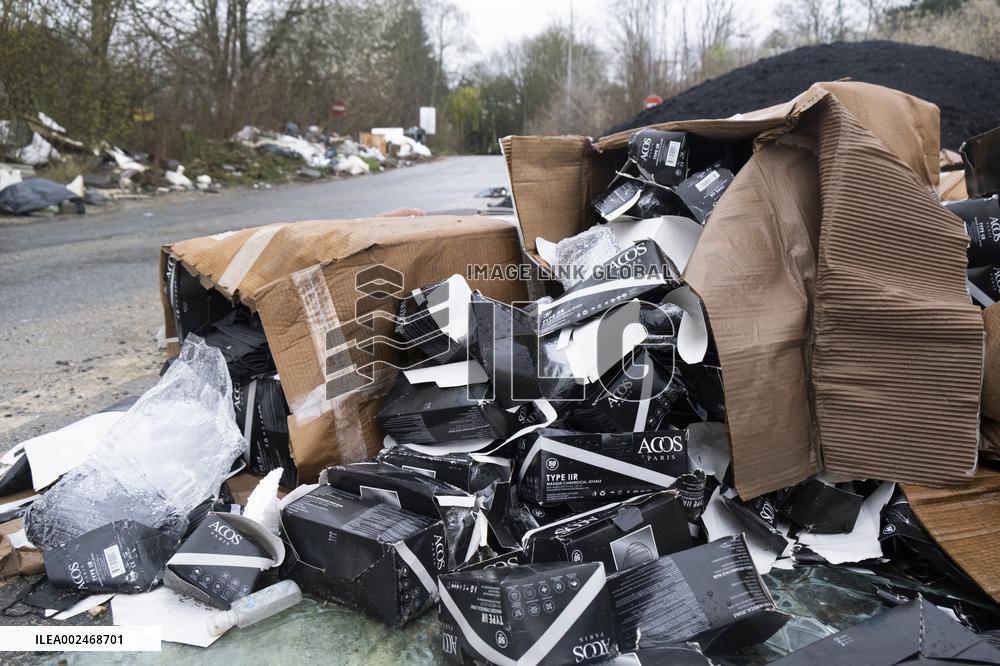 A Wild Dump Near Villepinte Exhibition Center