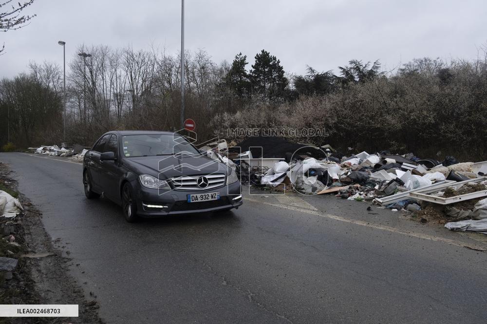A Wild Dump Near Villepinte Exhibition Center