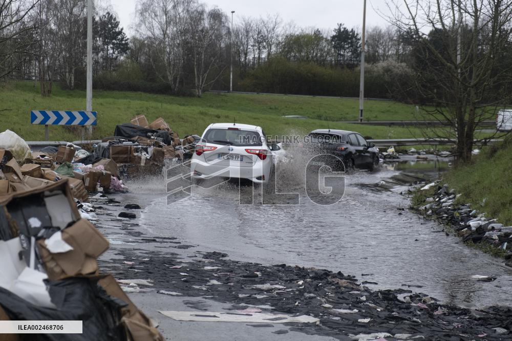 A Wild Dump Near Villepinte Exhibition Center