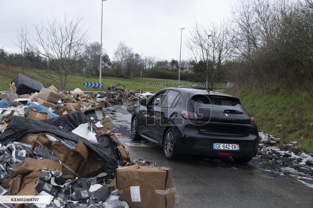 A Wild Dump Near Villepinte Exhibition Center