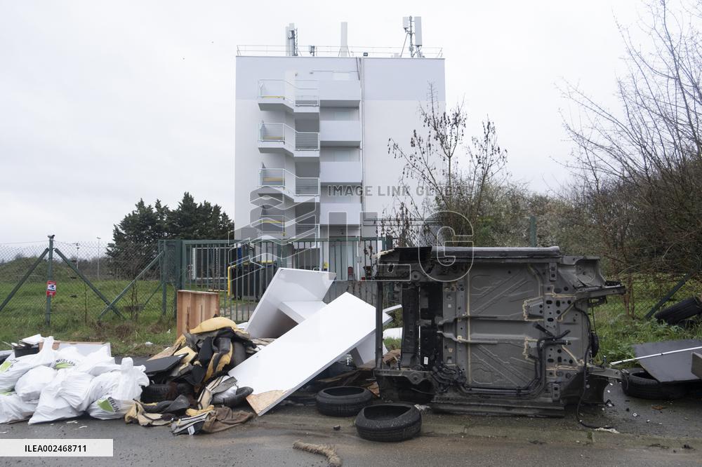 A Wild Dump Near Villepinte Exhibition Center