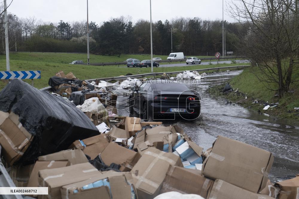 A Wild Dump Near Villepinte Exhibition Center