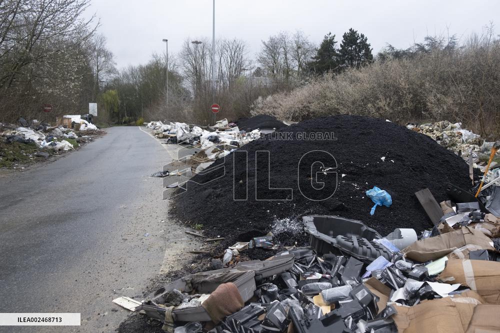 A Wild Dump Near Villepinte Exhibition Center