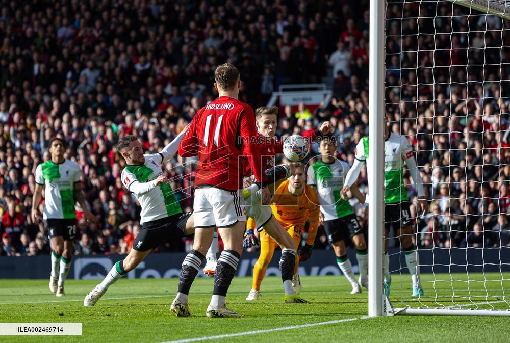 (SP)BRITAIN-MANCHESTER-FOOTBALL-FA CUP-MANCHESTER UNITED VS LIVERPOOL FC