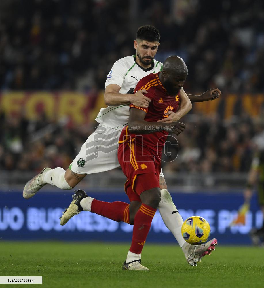 (SP)ITALY-ROME-FOOTBALL-SERIE A-ROMA VS SASSUOLO