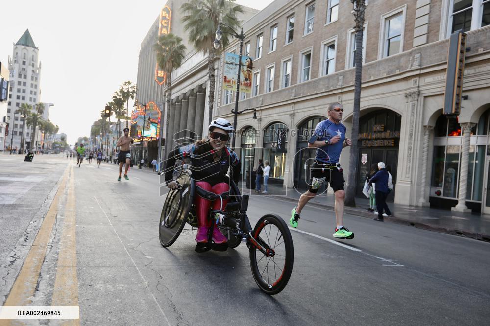 (SP)U.S.-LOS ANGELES-MARATHON