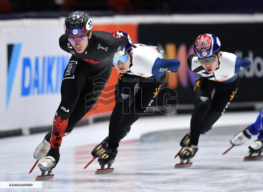 (SP)THE NETHERLANDS-ROTTERDAM-ISU-WORLD SHORT TRACK SPEED SKATING CHAMPIONSHIPS-MEN'S 1000M