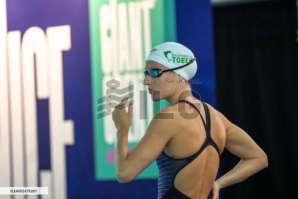 Camille Muffat Swimming Event - Nice